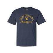  West Virginia Summit Outline Arch Over Script Puff Comfort Colors Tee