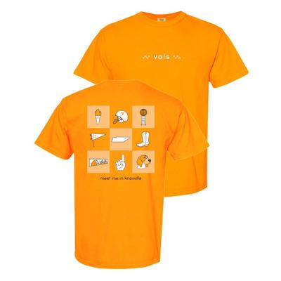 Tennessee Summit Checker Icons City Comfort Colors Tee