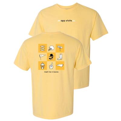App State Summit Checker Icons City Comfort Colors Tee