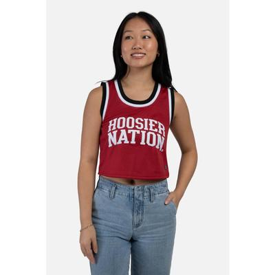 Indiana Hype And Vice Cropped Basketball Jersey