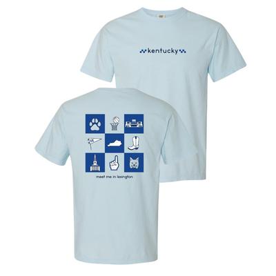 Kentucky Summit Checker Icons City Comfort Colors Tee