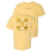  West Virginia Summit Checker Icons City Comfort Colors Tee