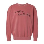  Western Kentucky Summit Embroidered Lightweight Comfort Colors Crew