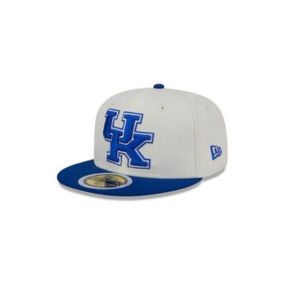 Kentucky New Era Kids 5950 UK  Logo Flat Bill Fitted Hat