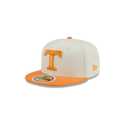 Tennessee New Era Kids 5950 Power T Logo Flat Bill Fitted Hat