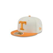  Tennessee New Era Kids 5950 Power T Logo Flat Bill Fitted Hat