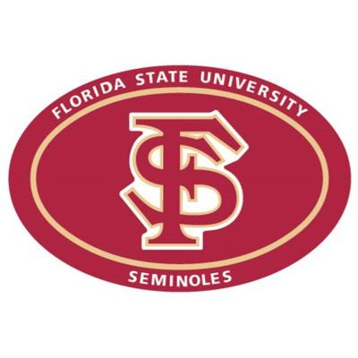 Florida State Oval Magnet 6