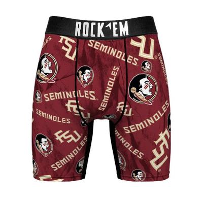 Florida State All Over Print Boxer Brief