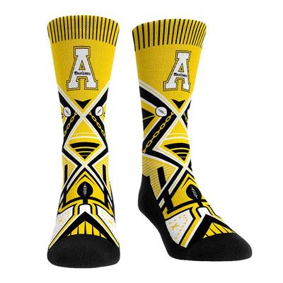 App State Rock 'Em Move the Chains Crew Socks