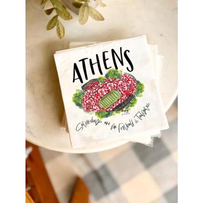 Athens 20-Pack Tailgate Napkins