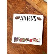  Athens 100- Page Tailgate Notepad