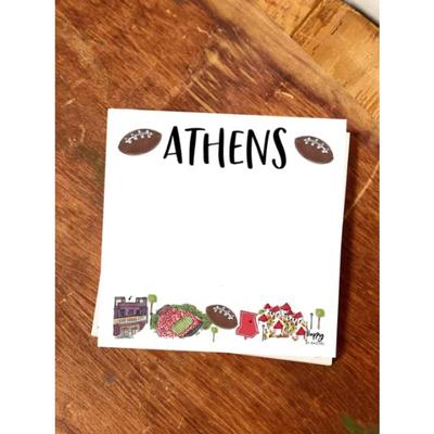 Athens 100-Page Tailgate Notepad