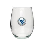  West Virginia Heritage Pewter Navy Emblem Wine Glass