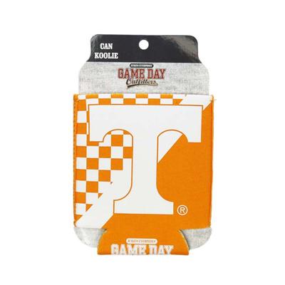 Tennessee Diagonal Checkerboard Can Cooler