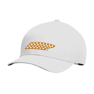 Tennessee Nike Checkerboard L91 Performance Adjustable Cap WHITE
