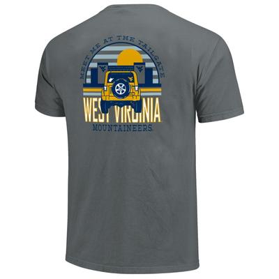 West Virginia Image One Meet Me at the Tailgate Comfort Colors Tee