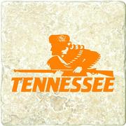  Tennessee Vault Rifleman Tennessee Logo Coaster