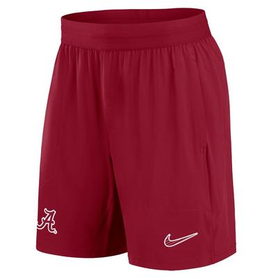Alabama Nike Dri-Fit Woven Sideline Shorts