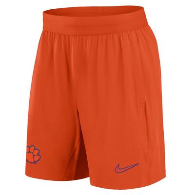 Clemson Nike Dri-Fit Woven Sideline Shorts