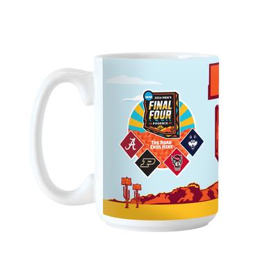 Alabama Logo Brands Final Four 15 Oz Mug