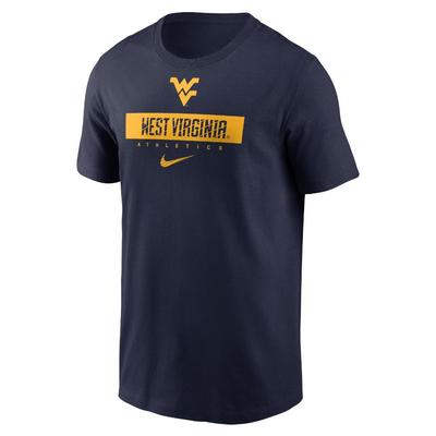West Virginia Nike Dri-Fit Sideline Team Issue Tee