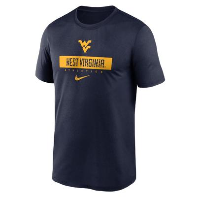 West Virginia Nike Legend Sideline Team Issue Tee