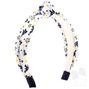  West Virginia Weeones Knotted Wrap Headband