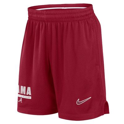 Alabama Nike Dri-fit Sideline Mesh Shorts