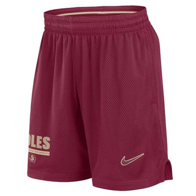 Florida State Nike Dri-fit Sideline Mesh Shorts