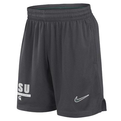 Michigan State Nike Dri-fit Sideline Mesh Shorts