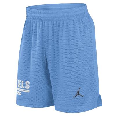 UNC Jordan Brand Dri-fit Sideline Mesh Shorts