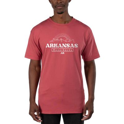 Arkansas Uscape Old School Garment Dye Tee