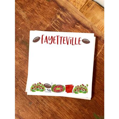 Fayetteville 100-Page Tailgate Notepad