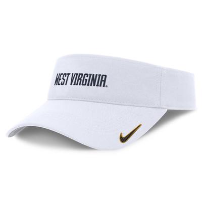 West Virginia Nike Dri-Fit Sideline Ace Visor