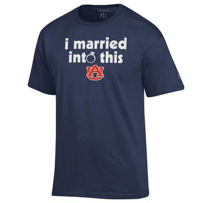 Auburn Champion Women's I Married Into This Tee