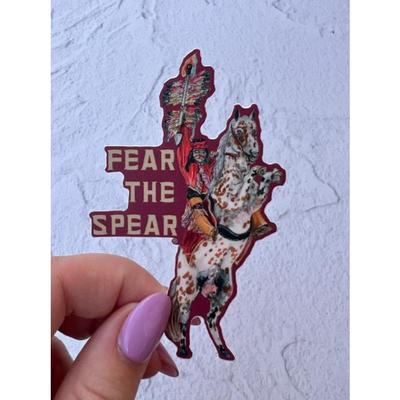 Florida State Osceola and Renegade Fear the Spear Sticker