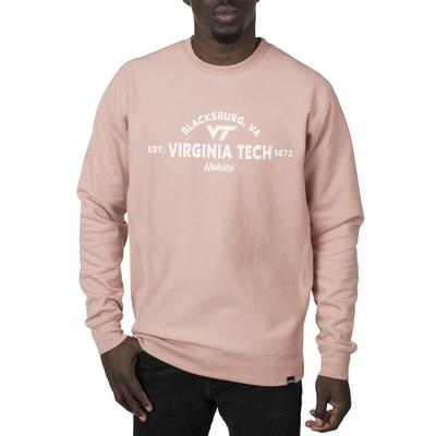 Virginia Tech Uscape Banner Heavyweight Crew Sweatshirt