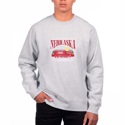 Nebraska Uscape Stars Heavyweight Crew Sweatshirt