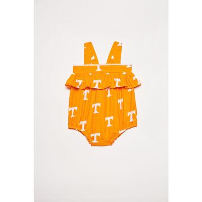 Tennessee Stewart Simmons Infant Ruffle Bubble One-Piece