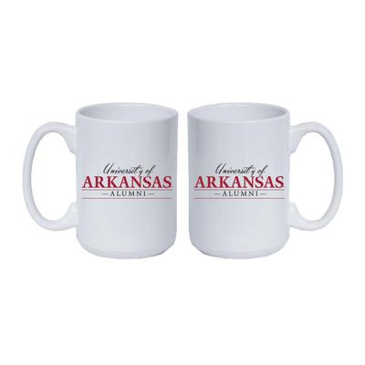 Arkansas 15 Oz Alumni Mug
