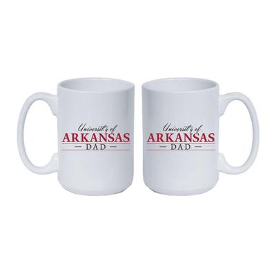 Arkansas 15 Oz Dad Mug