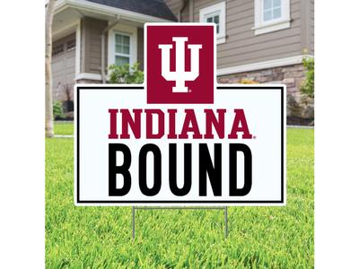 Indiana Bound Lawn Sign