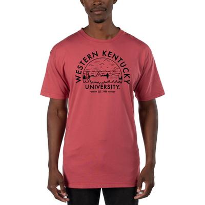 Western Kentucky Uscape Voyager Garment Dye Tee Shirt