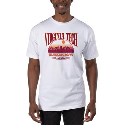 Virginia Tech Uscape Poster Garment Dye Tee Shirt