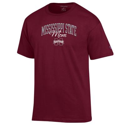 Mississippi State Champion Arch Mom Script Tee