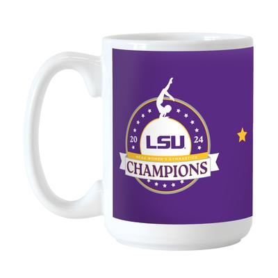 LSU 2024 NCAA Gymnastics Champion 15oz Sublimated Mug