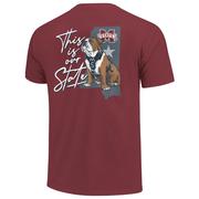  Mississippi State Our State Comfort Colors Pocket Tee