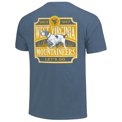 West Virginia Pointer Signage Comfort Colors Tee