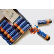  Royal And Orange 10- Pack Confetti Poppers