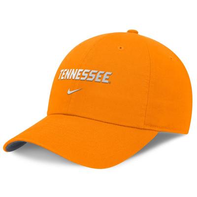 Tennessee Nike Sideline Club Unstructured Tri-Glide Cap